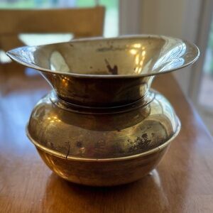 Vintage Brass Decorative Bowl (spitoon)